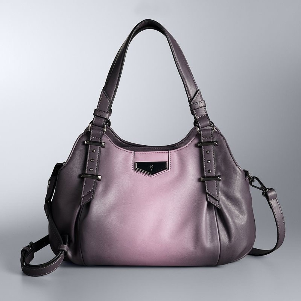 NWOT Simply Vera Wang Lavender satchel bag